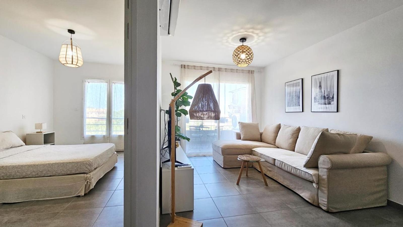 Superbe T2 Neuf, Tout Proche Plage. De 2 A 4 Pers Apartment Folelli Exterior foto